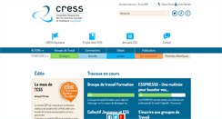 Desktop Screenshot of cressaquitaine.org
